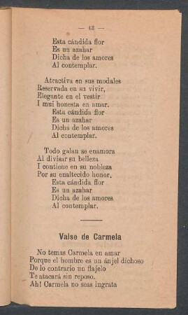 Valse de Carmela