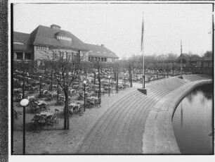 Stadthalle [Hauptrestaurant im Stadtpark] (Hamburg-Winterhude): Gartenterrasse : SchumacherWV Nr. 146