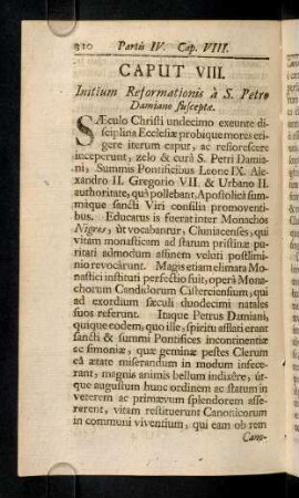 310-321, Caput VIII - IX