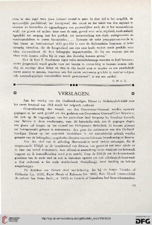Verslagen