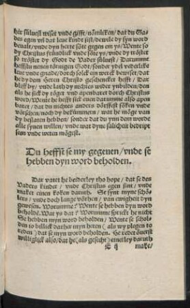 Du heffst se my gegeven/ unde se hebben dyn word beholden.