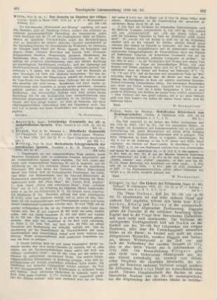 461-462 [Rezension] Strack, Hermann L., Hebräische Grammatik mit Übungsbuch. 14. Aufl., neubearb. v. Alfred Jepsen