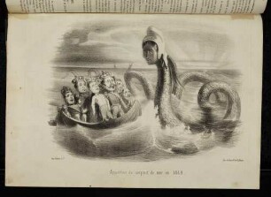 Appartition du serpent de mer en 1848