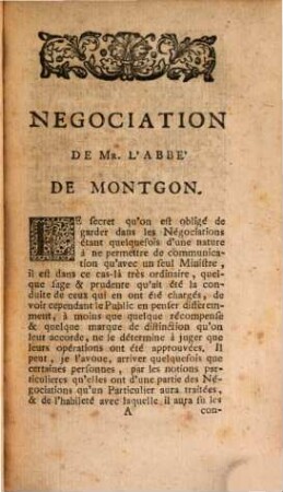 Recueil des Lettres et Memoires