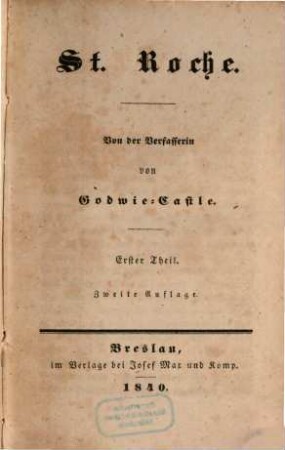 Ste. Roche, 1