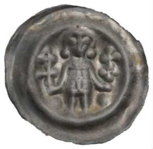 Fundmünze, Brakteat, 1266 - 1305