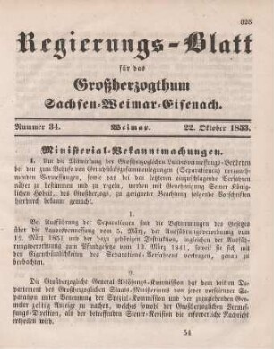 Nr. 34 : 22. Oktober 1853