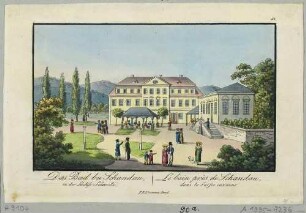 Heilanstalt und Kurbad in Schandau (Bad Schandau) in der Sächsischen Schweiz