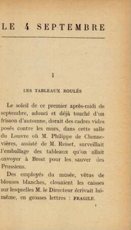 Le 4 septembre