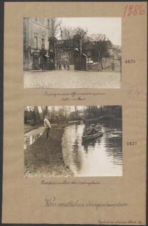 Bootfahrt im Park des Erholungsheims