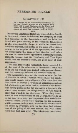 Chapter IX. He is found by the Lieutenant ; reconducted to his own house ; ...