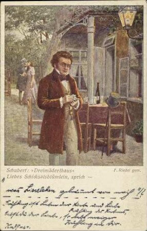 Schubert: Dreimäderlhaus - Liebes Schicksalsblümlein, sprich -