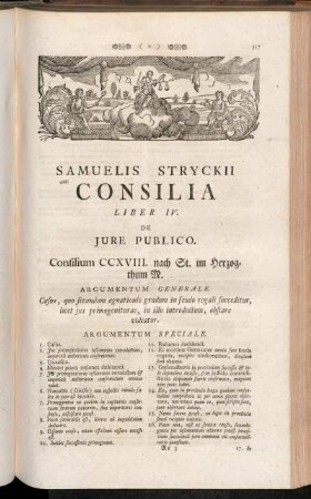 Liber IV. De Jure Publico.