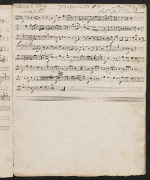 Clarinetto II