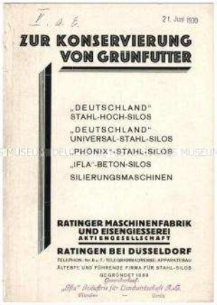 Konservierung von Grünfutter