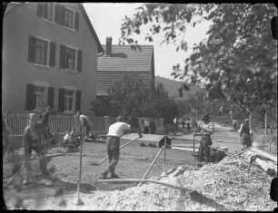 Beton- und Pflasterarbeiten