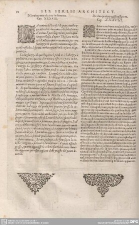 D'alcune porte di citta in fortezza. Cap. XXXVIII.