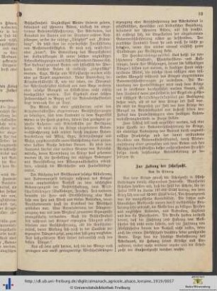 Zur Hebung der Schafzucht.