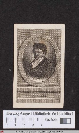 Porträt des Heinrich Zschokke