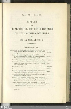 Composition Du Jury