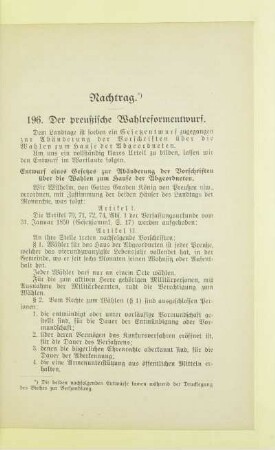 Nachtrag
