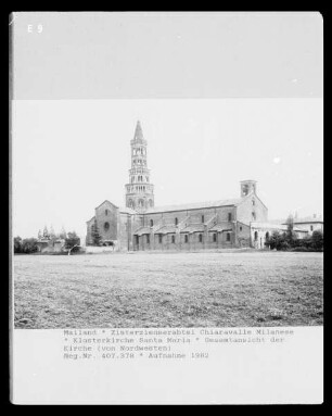 Zisterzienserabtei Chiaravalle Milanese — Klosterkirche Santa Maria