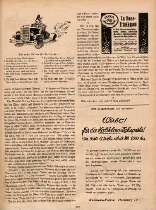 "Die zehn Gebote der Autofahrer"