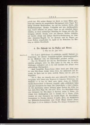 Die Schlacht bei La Bassée und Arras