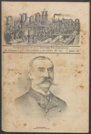 [Retrato de] Thomas Harris. : Capitán del vapor "Arequipa."