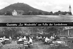 Görlitz-Kunnerwitz. Gasthaus "Zur Windmühle", Ansichtskarte