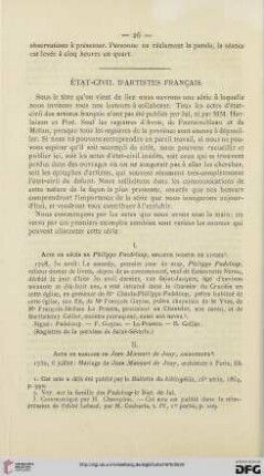 2: État-civil d'artistes français, [1]