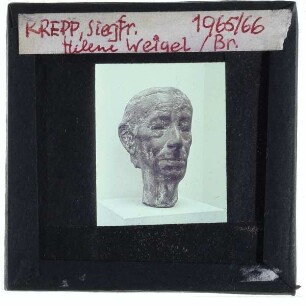 Krepp, Porträt „Helene Weigel“
