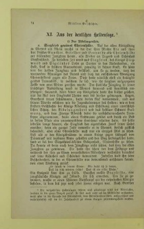 XI. Aus der deutschen Heldensage