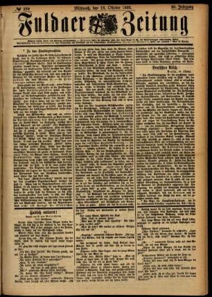 Ausgabe vom Mittwoch, den 18. Oktober 1893.