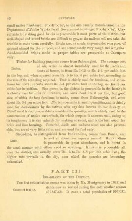 Part III. Inhabitants of the district