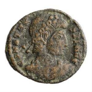 Münze, Aes 4, 337 - 340 n. Chr.?