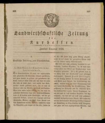 Zweites Quartal 1832