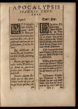 Apocalypsis Ioannis Theologi.