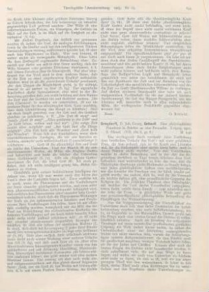 694-696 [Rezension] Dreydorff, Joh. Georg, Gottwelt