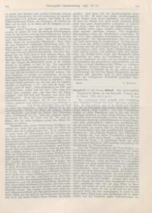694-696 [Rezension] Dreydorff, Joh. Georg, Gottwelt
