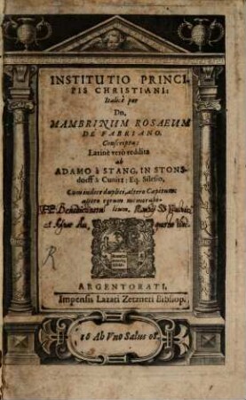 Institutio Principis Christiani