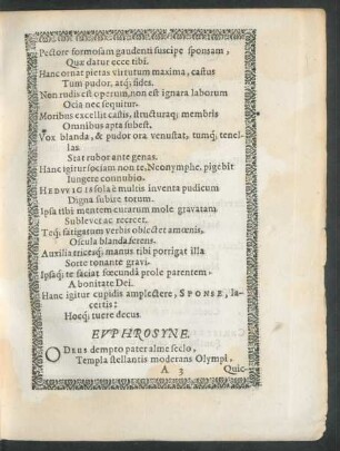 Euphrosyne.