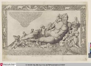 [Le fleuve du Nil; The River Nile; Il fiume Nilo; Skulptur des Flussgottes Nil]