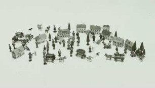 Dorf mit Miniaturen