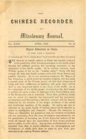 No. 4. April, 1892