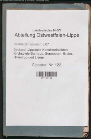 Besetzung der Küster- und Schulmeisterstelle