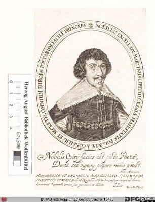 Bildnis Martin Opitz (1627 von Boberfeld)