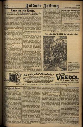 Zweite Ausgabe vom Sonntag, den 04. Mai 1930.