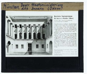 München, Odeon (jetzt Bay. Staatsministerium d. Innern)