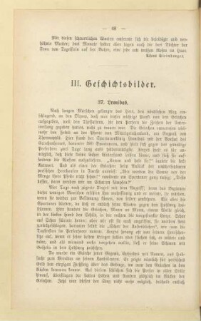 III. Geschichtsbilder